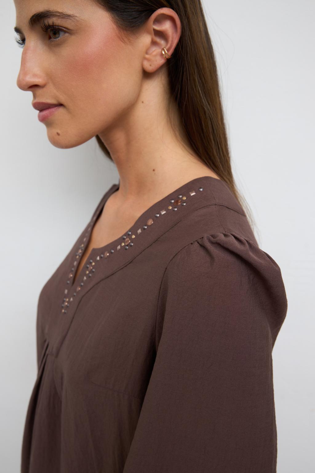 Vestido Julene Chocolate