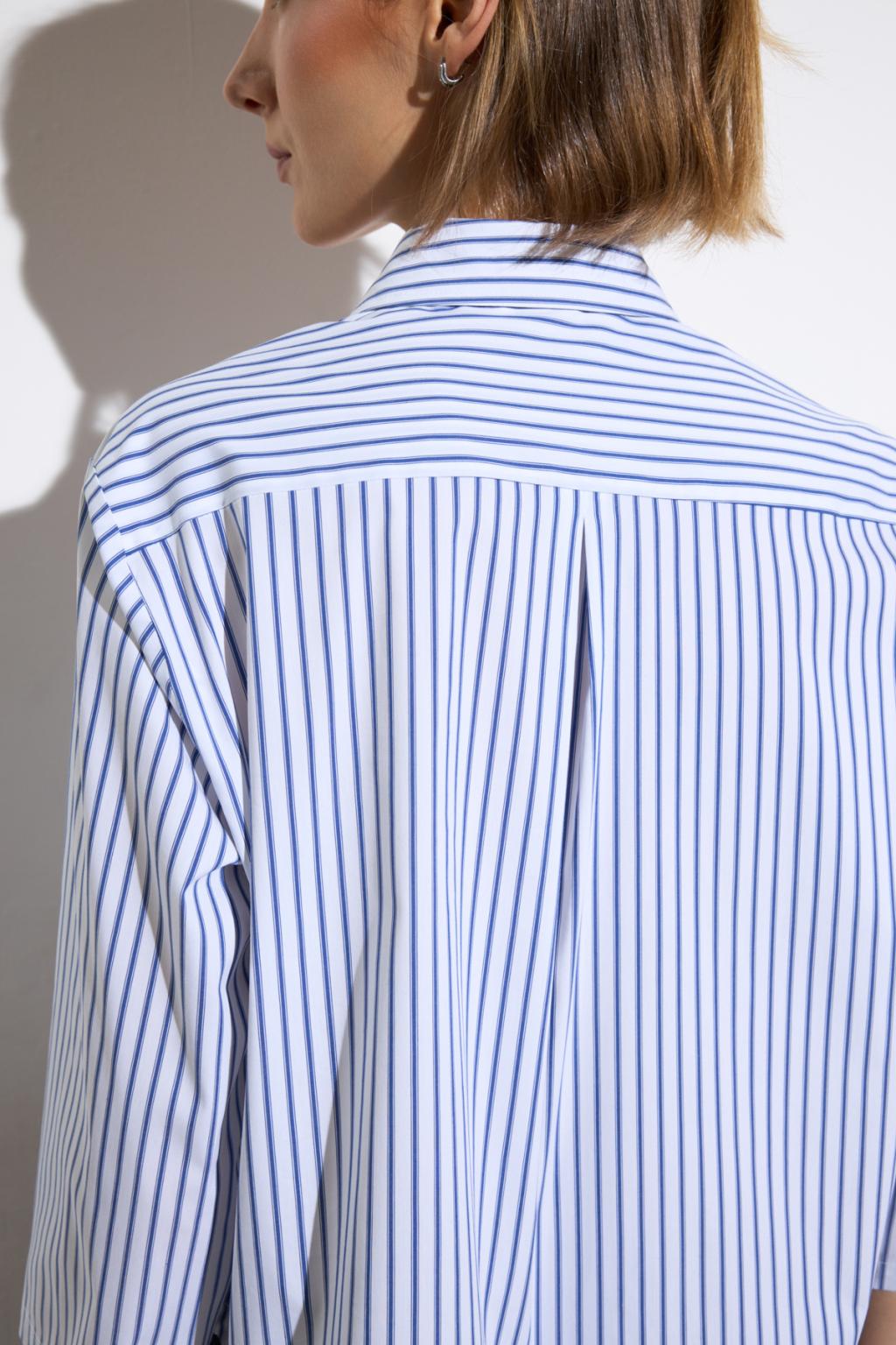 Camisa Mar Azul Marino